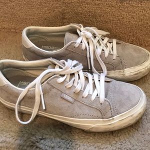 Vans gray suede
